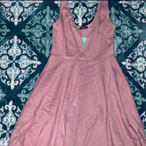 Small light purple fashion q dress brand new